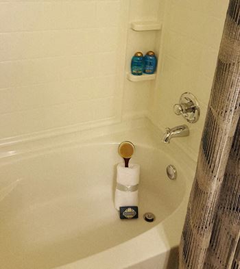 Garden tubs in select homes